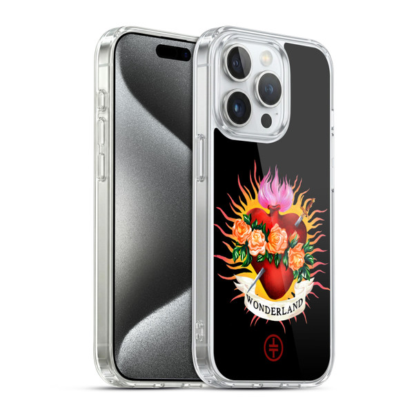 Take That Wonderland Heart Soft Gel Case for Apple iPhone 15 Pro & MagSafe