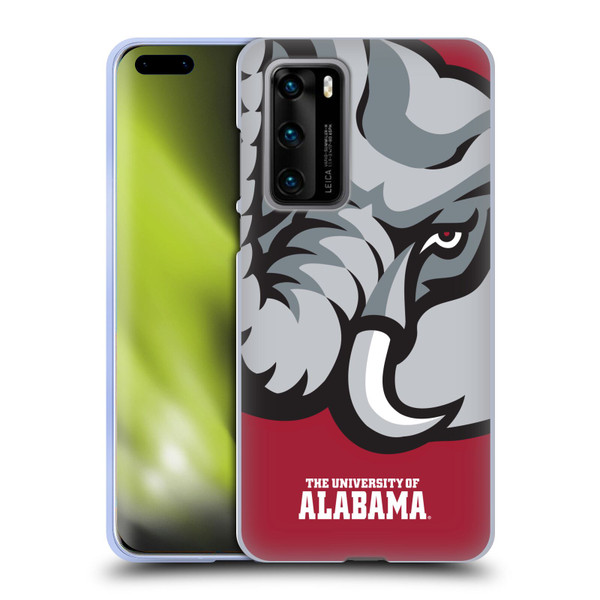 University Of Alabama UA The University Of Alabama Oversized Icon Soft Gel Case for Huawei P40 5G