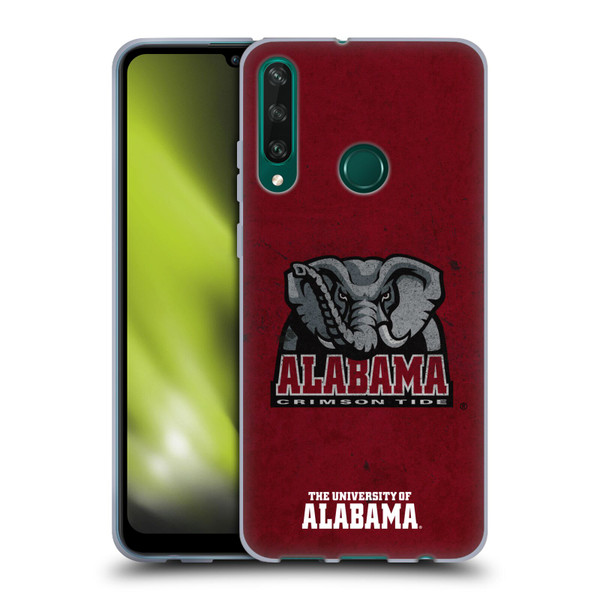 University Of Alabama UA The University Of Alabama Distressed Soft Gel Case for Huawei Y6p