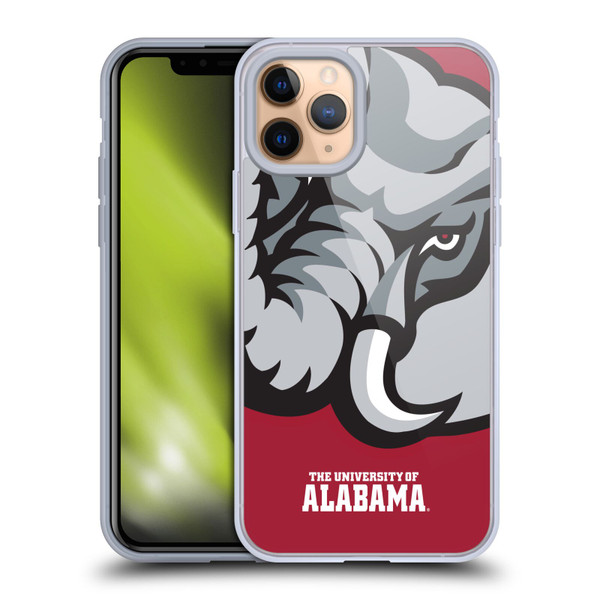 University Of Alabama UA The University Of Alabama Oversized Icon Soft Gel Case for Apple iPhone 11 Pro University Of Alabama UA The University Of Alabama Oversized Icon Soft Gel Case for Apple iPhone 11 Pro