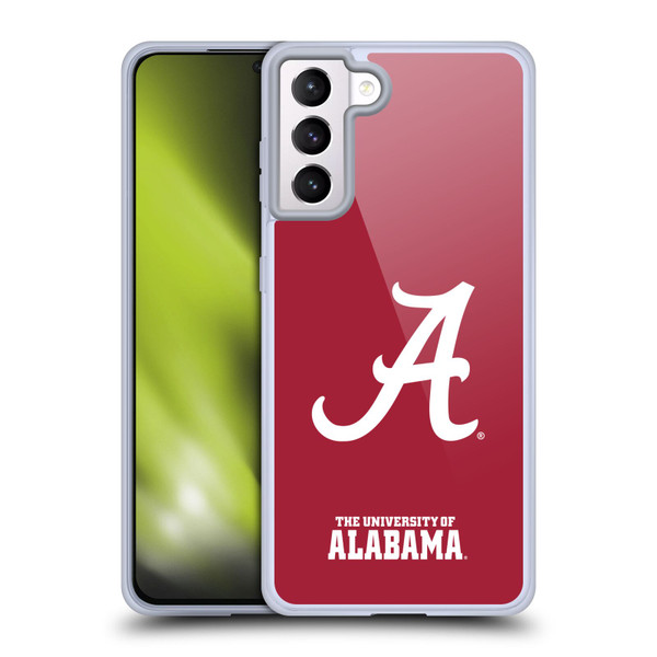 University Of Alabama UA The University Of Alabama Plain Soft Gel Case for Samsung Galaxy S21+ 5G University Of Alabama UA The University Of Alabama Plain Soft Gel Case for Samsung Galaxy S21+ 5G