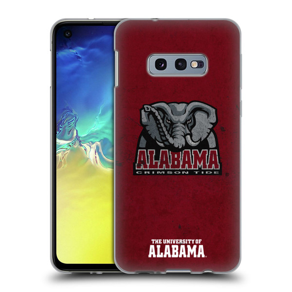 University Of Alabama UA The University Of Alabama Distressed Soft Gel Case for Samsung Galaxy S10e