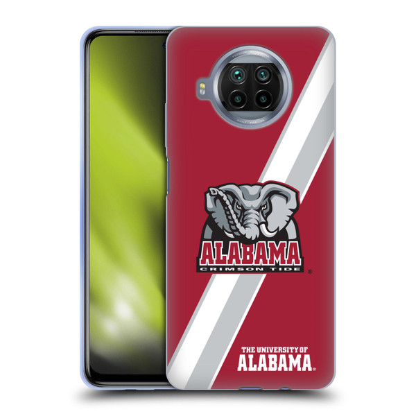 University Of Alabama UA The University Of Alabama Stripes Soft Gel Case for Xiaomi Mi 10T Lite 5G