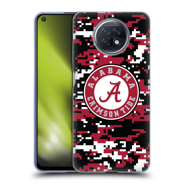 University Of Alabama UA The University Of Alabama Digital Camouflage Soft Gel Case for Xiaomi Redmi Note 9T 5G