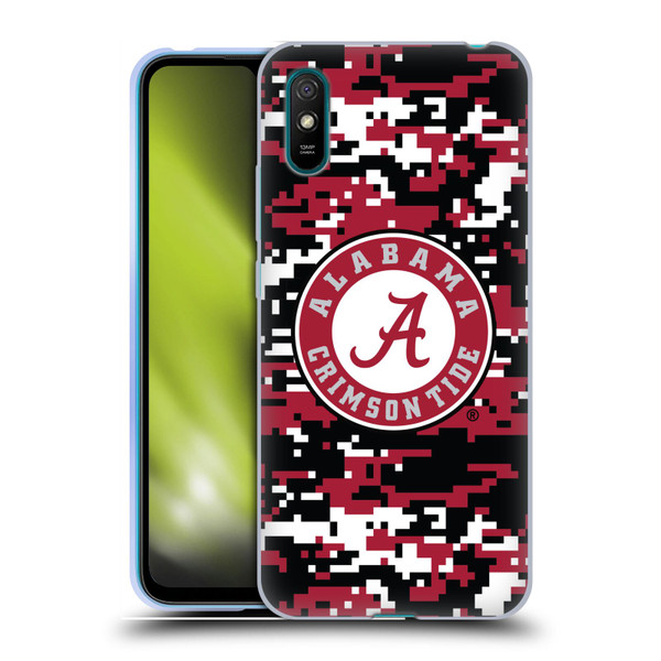 University Of Alabama UA The University Of Alabama Digital Camouflage Soft Gel Case for Xiaomi Redmi 9A / Redmi 9AT