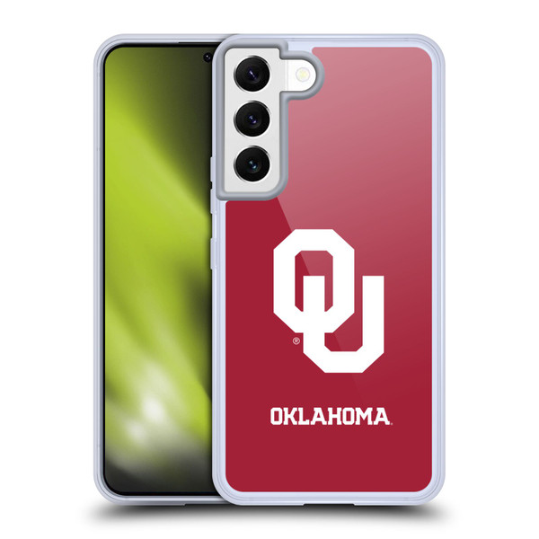 University of Oklahoma OU The University of Oklahoma Plain Soft Gel Case for Samsung Galaxy S22 5G