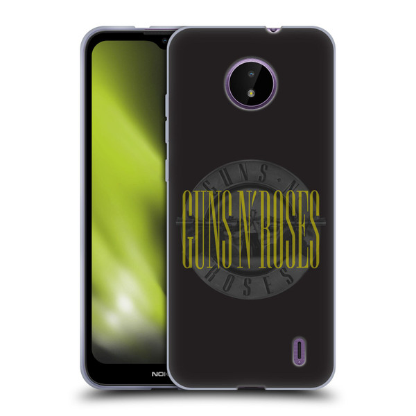 Guns N' Roses Band Art Bullet Soft Gel Case for Nokia C10 / C20
