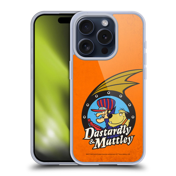 Wacky Races Classic Dastardly And Muttley 1 Soft Gel Case for Apple iPhone 15 Pro