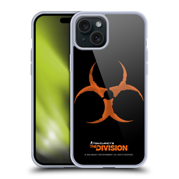 Tom Clancy's The Division Dark Zone Virus Soft Gel Case for Apple iPhone 15 Plus