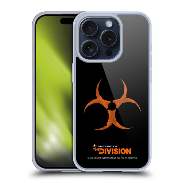 Tom Clancy's The Division Dark Zone Virus Soft Gel Case for Apple iPhone 15 Pro