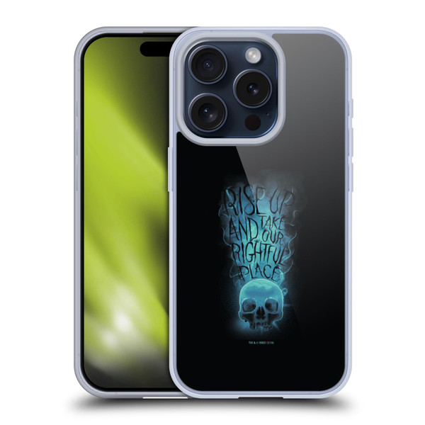 Fantastic Beasts The Crimes Of Grindelwald Key Art Rise Up Soft Gel Case for Apple iPhone 15 Pro