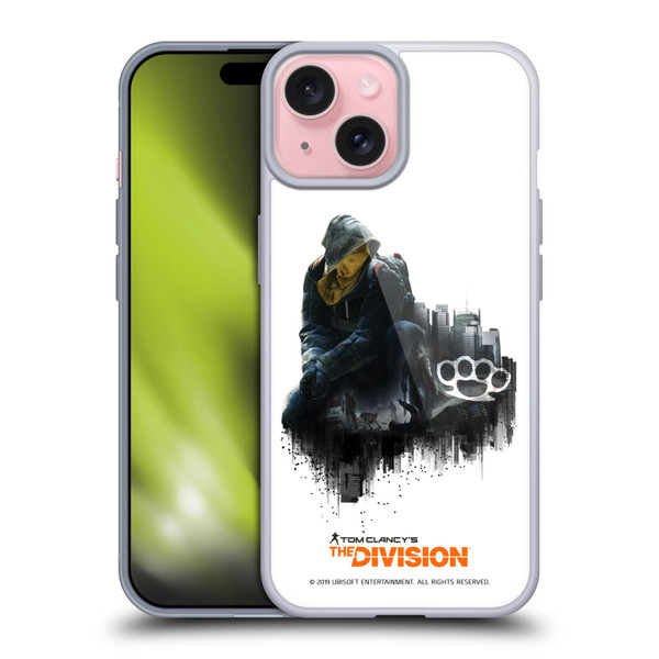 Tom Clancy's The Division Factions Rioters Soft Gel Case for Apple iPhone 15