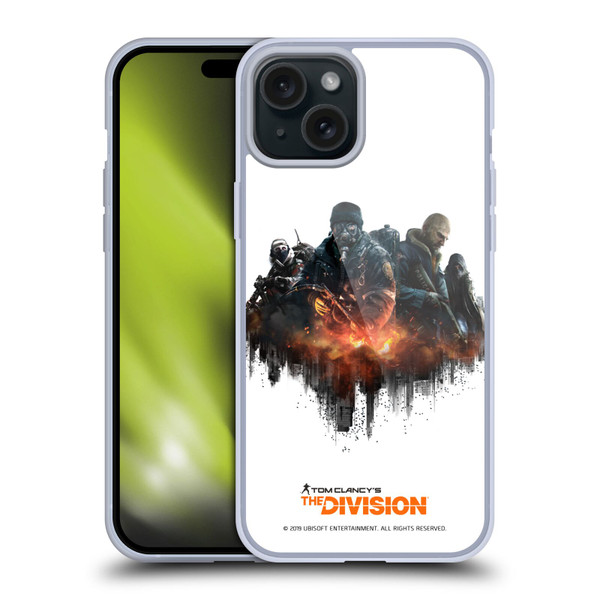 Tom Clancy's The Division Factions Group Soft Gel Case for Apple iPhone 15 Plus