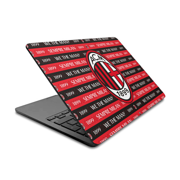 AC Milan Art Milan 1899 Vinyl Sticker Skin Decal Cover for Apple MacBook Air 13.6" A2681 (2022)