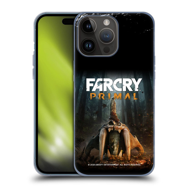 Far Cry Primal Key Art Skull II Soft Gel Case for Apple iPhone 15 Pro Max