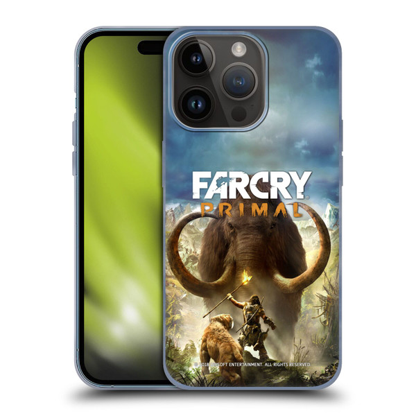 Far Cry Primal Key Art Pack Shot Soft Gel Case for Apple iPhone 15 Pro