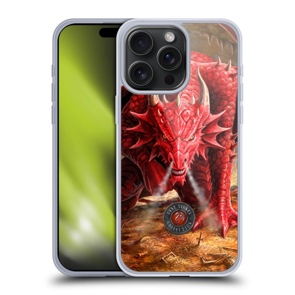 Anne Stokes Dragons Lair Soft Gel Case for Apple iPhone 15 Pro Max