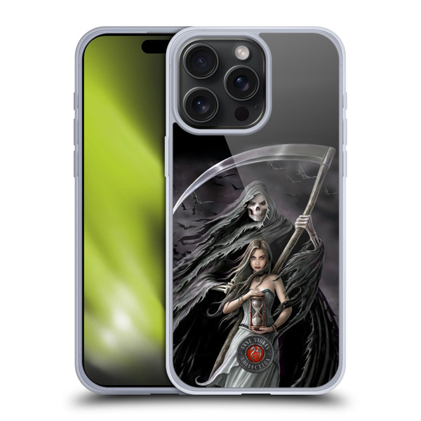 Anne Stokes Gothic Summon the Reaper Soft Gel Case for Apple iPhone 15 Pro Max