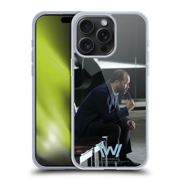 Westworld Characters Bernard Lowe Soft Gel Case for Apple iPhone 15 Pro Max