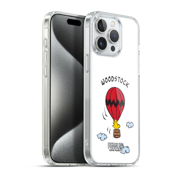 Peanuts Characters Woodstock Soft Gel Case for Apple iPhone 15 Pro Max & MagSafe