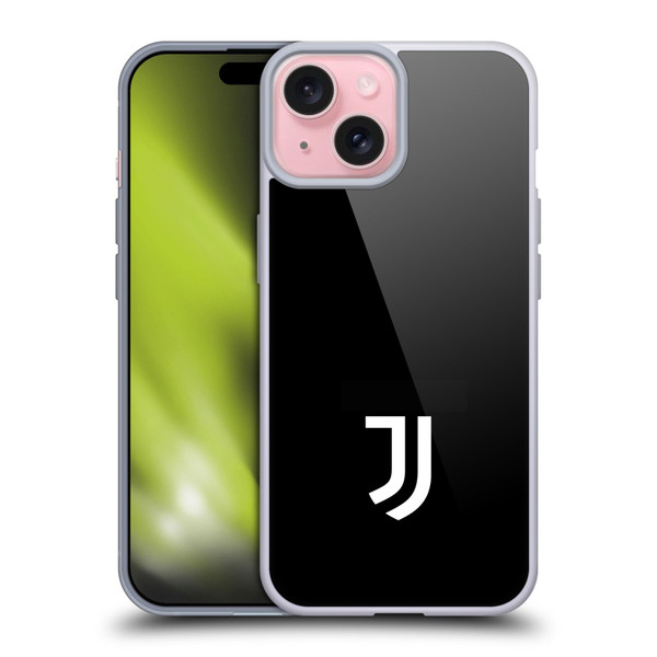 Juventus Football Club Lifestyle 2 Plain Soft Gel Case for Apple iPhone 15