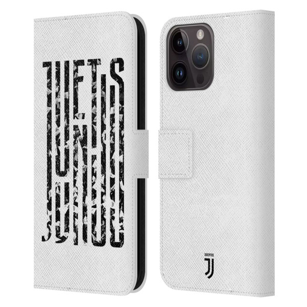 Juventus Football Club Graphic Logo  Fans Leather Book Wallet Case Cover For Apple iPhone 15 Pro Max
