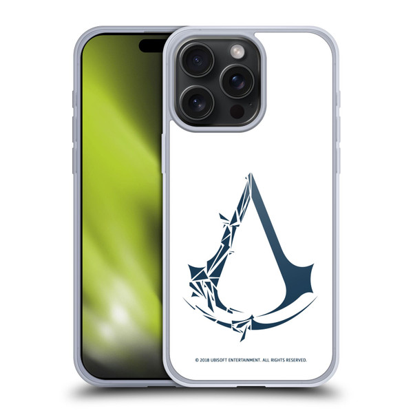 Assassin's Creed III Logos Geometric Soft Gel Case for Apple iPhone 15 Pro Max