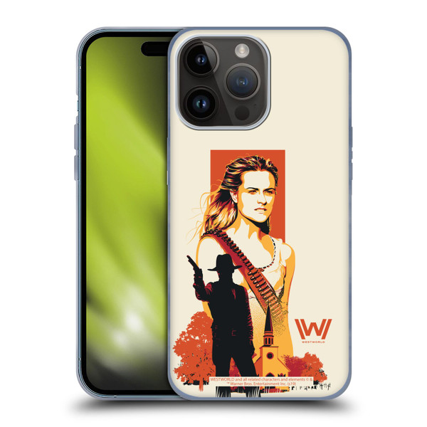 Westworld Graphics Wyatt Soft Gel Case for Apple iPhone 15 Pro Max