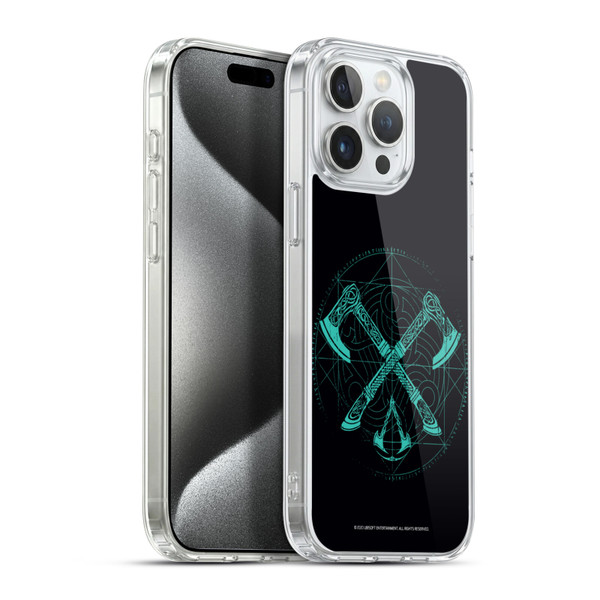 Assassin's Creed Valhalla Compositions Dual Axes Soft Gel Case for Apple iPhone 15 Pro Max & MagSafe