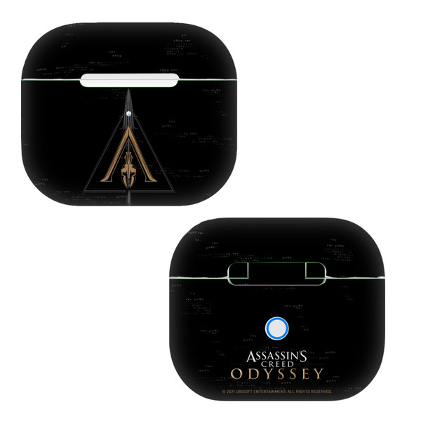 Assassin's Creed Odyssey Artwork Crest & Broken Spear Vinyl Sticker Skin Decal Cover for Apple AirPods 3 3rd Gen Charging Case