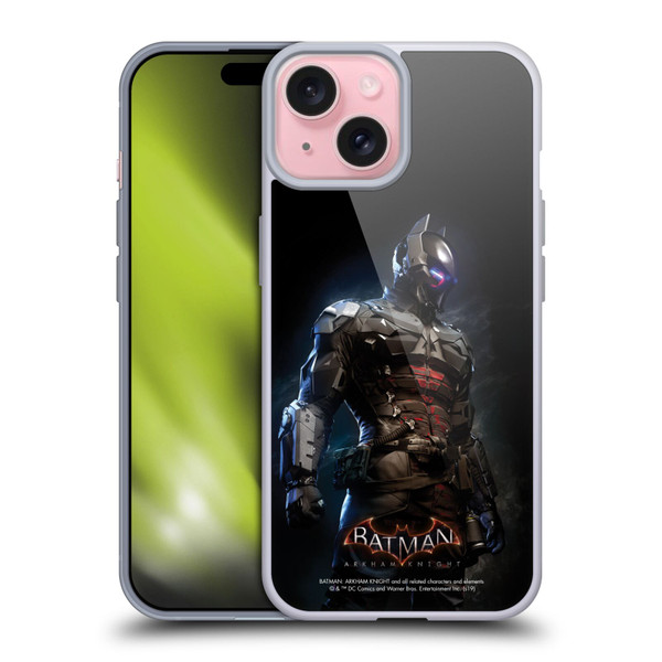 Batman Arkham Knight Characters Arkham Knight Soft Gel Case for Apple iPhone 15