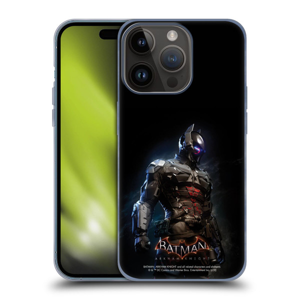 Batman Arkham Knight Characters Arkham Knight Soft Gel Case for Apple iPhone 15 Pro