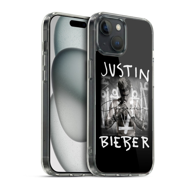 Justin Bieber Purpose Album Cover Soft Gel Case for Apple iPhone 15 & MagSafe