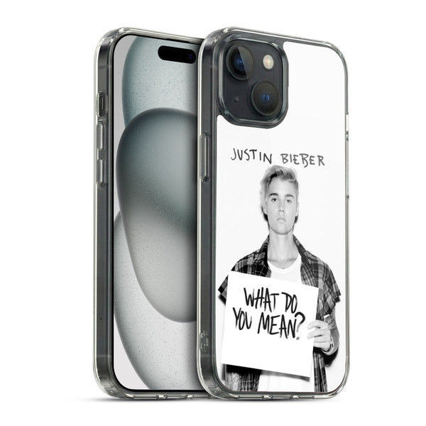 Justin Bieber Purpose What Do You Mean Photo Soft Gel Case for Apple iPhone 15 & MagSafe