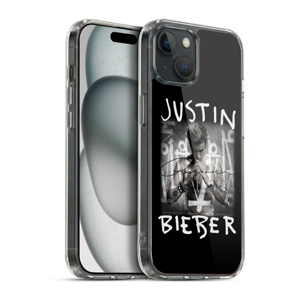 Justin Bieber Purpose Album Cover Soft Gel Case for Apple iPhone 15 Plus & MagSafe