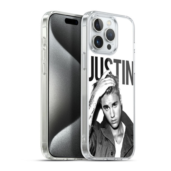 Justin Bieber Purpose Calendar Black And White Soft Gel Case for Apple iPhone 15 Pro Max & MagSafe