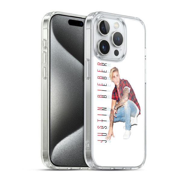 Justin Bieber Purpose Calendar Photo And Text Soft Gel Case for Apple iPhone 15 Pro & MagSafe