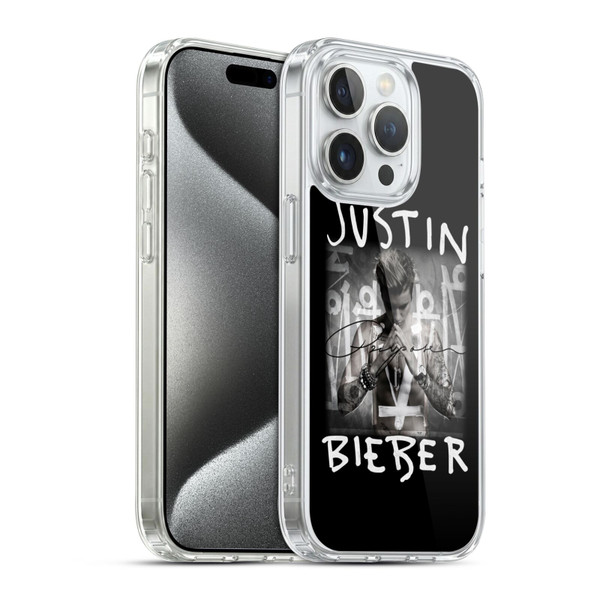 Justin Bieber Purpose Album Cover Soft Gel Case for Apple iPhone 15 Pro & MagSafe
