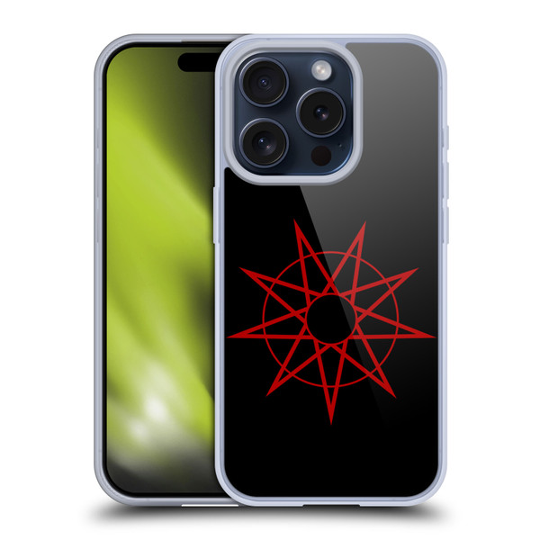 Slipknot Key Art Nanogram Soft Gel Case for Apple iPhone 15 Pro