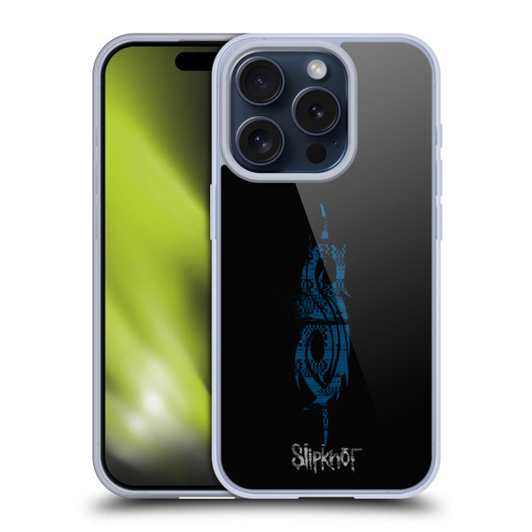 Slipknot We Are Not Your Kind Glitch Logo Soft Gel Case for Apple iPhone 15 Pro