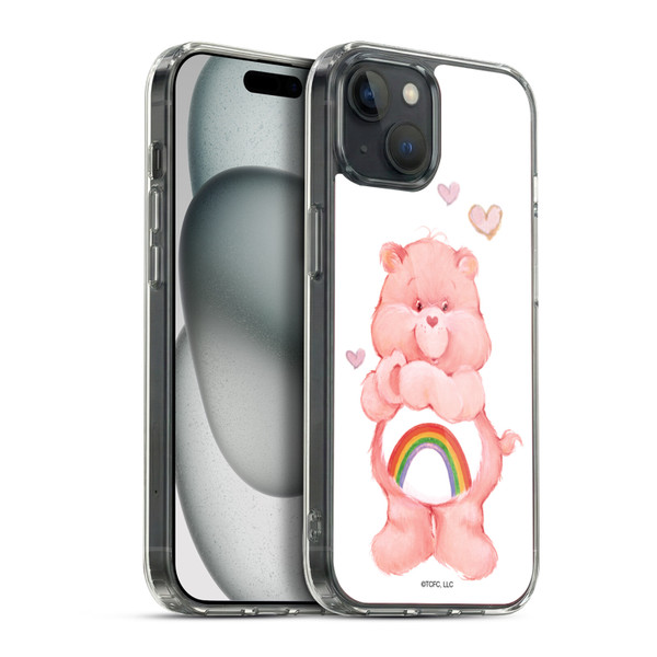 Care Bears Classic Cheer Soft Gel Case for Apple iPhone 15 Plus & MagSafe
