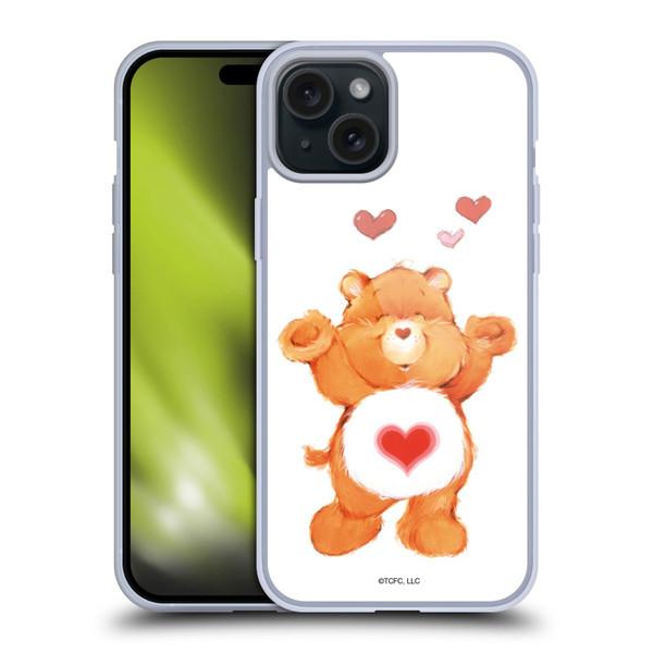 Care Bears Classic Tenderheart Soft Gel Case for Apple iPhone 15 Plus & MagSafe