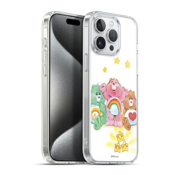 Care Bears Classic Group Soft Gel Case for Apple iPhone 15 Pro Max & MagSafe