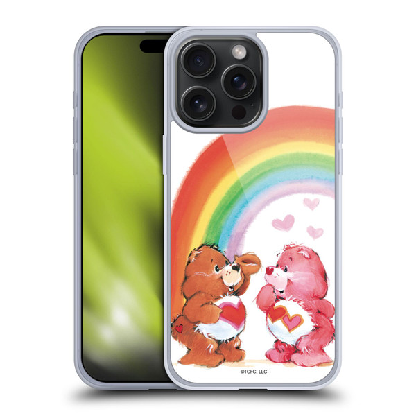 Care Bears Classic Rainbow Soft Gel Case for Apple iPhone 15 Pro Max & MagSafe