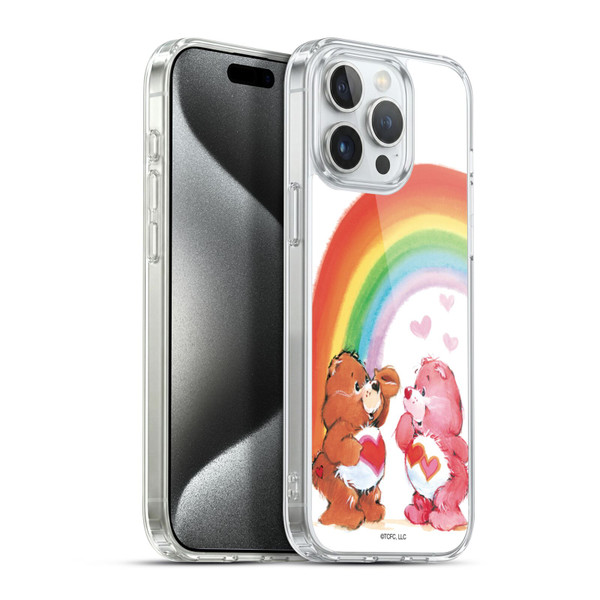 Care Bears Classic Rainbow Soft Gel Case for Apple iPhone 15 Pro Max & MagSafe