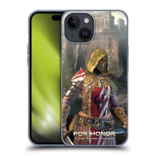 For Honor Characters Peacekeeper Soft Gel Case for Apple iPhone 15