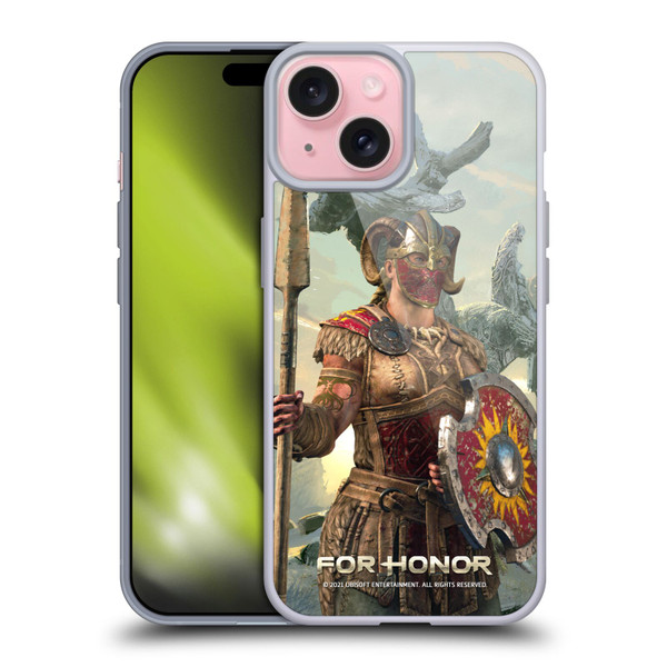 For Honor Characters Valkyrie Soft Gel Case for Apple iPhone 15