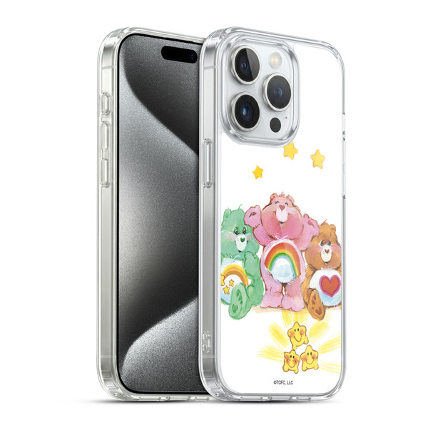 Care Bears Classic Group Soft Gel Case for Apple iPhone 15 Pro & MagSafe