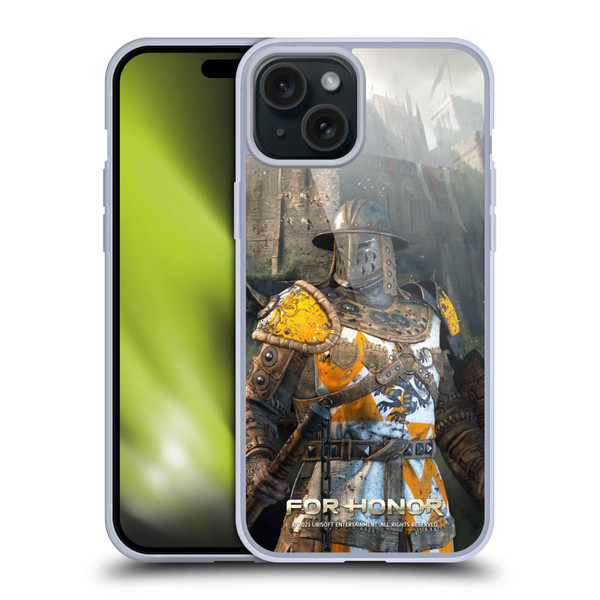 For Honor Characters Conqueror Soft Gel Case for Apple iPhone 15 Plus