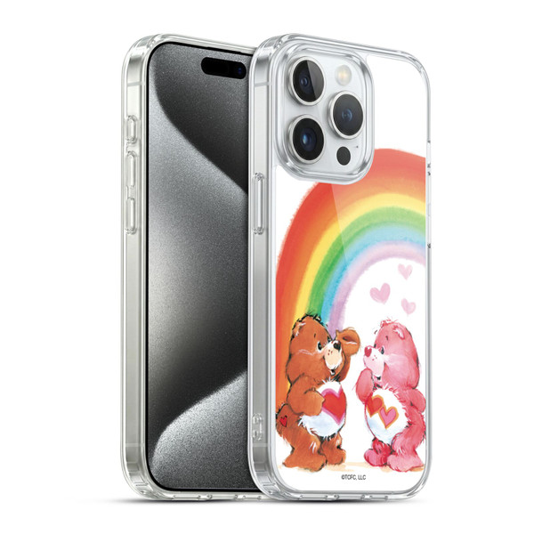 Care Bears Classic Rainbow Soft Gel Case for Apple iPhone 15 Pro & MagSafe